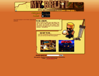 canonhp.mybrute.com screenshot
