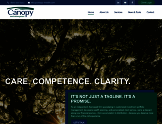 canopy-wealth.com screenshot