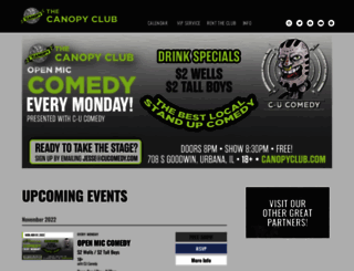 canopyclub.com screenshot