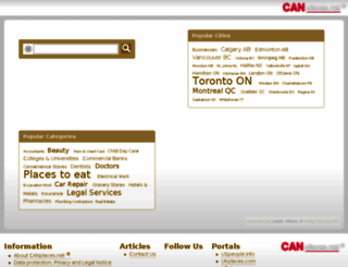 canplaces.net screenshot