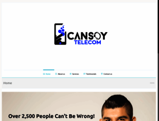 cansoytelecom.com screenshot
