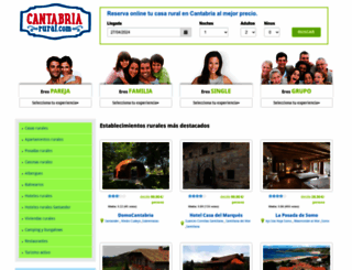 cantabriarural.com screenshot