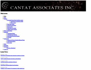 cantat-associates.com screenshot