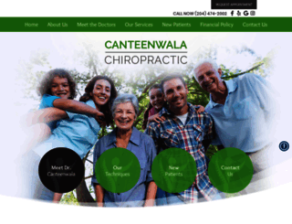 canteenwalachiropractic.com screenshot