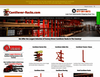 cantilever-racks.com screenshot