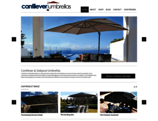 cantileverumbrella.com.au screenshot