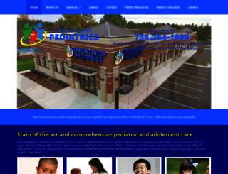 cantoncenterpediatrics.com screenshot