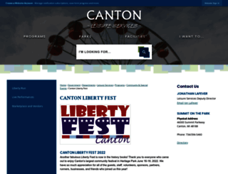 cantonlibertyfest.com screenshot