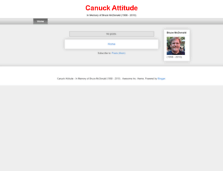 canuctude.blogspot.com screenshot