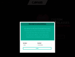canvaseyewear.com screenshot