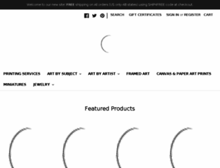 canvasfineart.com screenshot