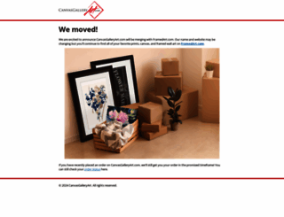 canvasgalleryart.com screenshot