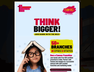 canvasinternationalschool.com screenshot