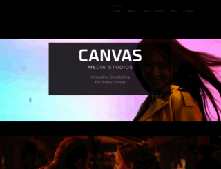 canvasmediastudios.com screenshot