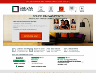 canvasprintersonline.com.au screenshot