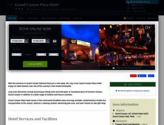 canyon-plaza-resort.hotel-rez.com screenshot