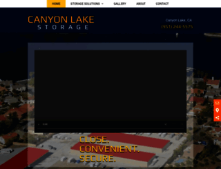 canyonlakestorage.info screenshot