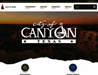 canyontx.com screenshot