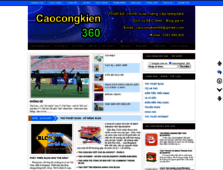 caocongkien.blogspot.com screenshot