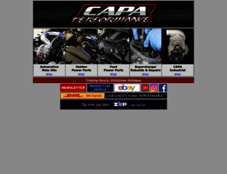 capa.com.au screenshot