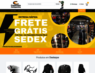 capacetecia.com.br screenshot