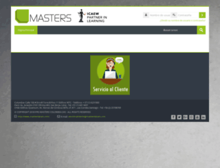 capacitacionesmasters.com screenshot