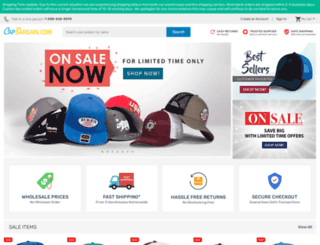 capbargain.com screenshot