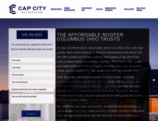 capcityrestoration.com screenshot