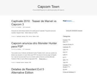 capcom-town.es screenshot