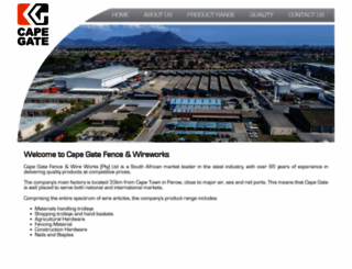 cape-gate.co.za screenshot