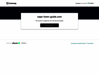 cape-town-guide.com screenshot