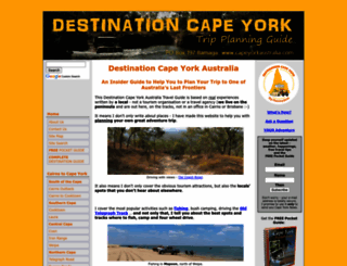 cape-york-australia.com screenshot