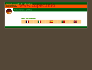 capec.info screenshot