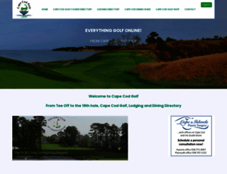 capecodgolf.com screenshot