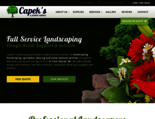 capekslandscaping.com screenshot