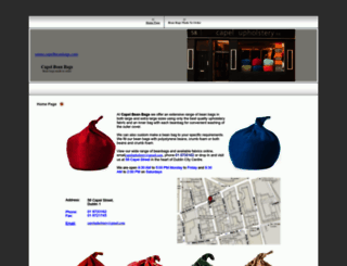 capelbeanbags.com screenshot