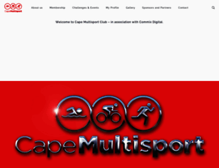 capemultisportclub.com screenshot