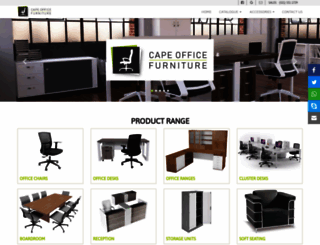 capeofficefurniture.co.za screenshot