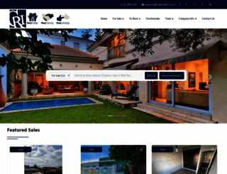 caperealty.co.za screenshot