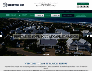 capestfrancis.co.za screenshot