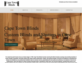 capetown-blinds.co.za screenshot