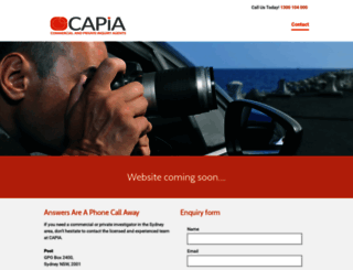 capia.com.au screenshot