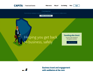 capitabusinesstravel.co.uk screenshot