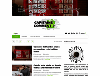 capitainecomment.fr screenshot