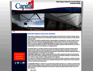 capital-ceilings.co.uk screenshot
