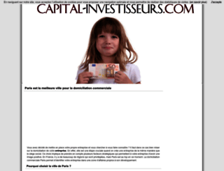 capital-investisseurs.com screenshot
