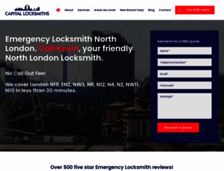 capital-locksmiths.co.uk screenshot