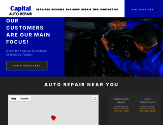 capitalautorepair.net screenshot