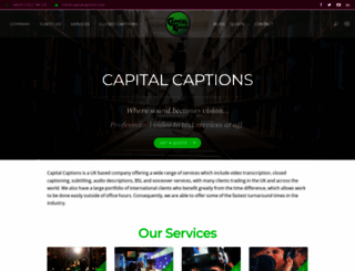 capitalcaptions.com screenshot