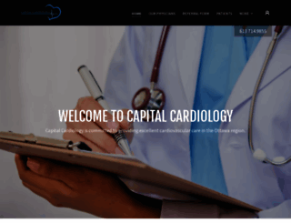 capitalcardiology.ca screenshot